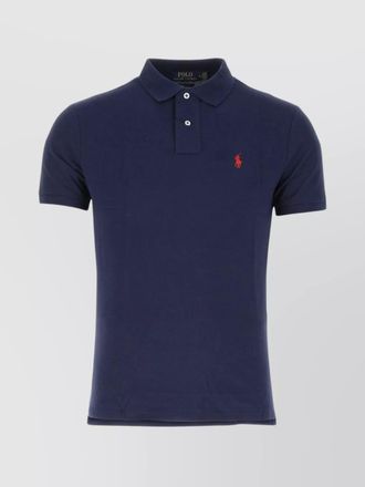 Polo Ralph Lauren cotton piqu&eacute; slim-fit short-sleeve polo shirt