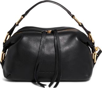 Aimée Dumpling Leather Top Handle Bag in Black at Nordstrom