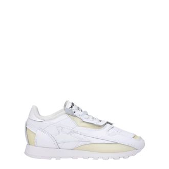 Maison Margiela White Leather Athletic Womens Sneakers