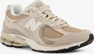 New Balance Mens Sneakers 2002r Beige Suede Suede-Mesh Trainers Suede/mesh