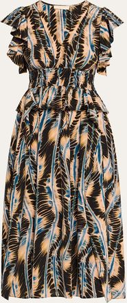 Ulla Johnson Brielle Midi Dress