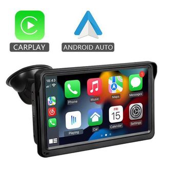 OEM Radio Para Coche De 7 Pulgadas Con Carplay, Android Auto, Bluetooth, Wifi, Ranura Para Tarjeta Tf, Entrada Aux, Puerto Usb Y Transmisor Fm