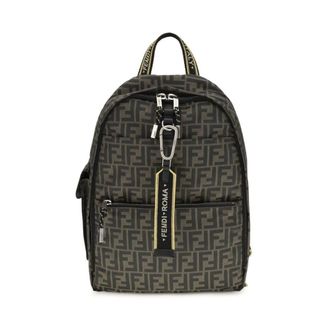 Fendi Climb Backpack - Bags - Hombre - Marr&oacute;n - ONE SIZE