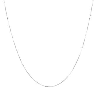 Autentica 20 Fine Box Chain Necklace
