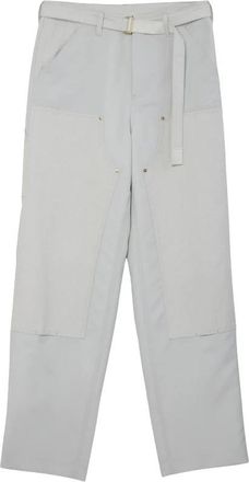 sacai Straight Broeken - Heren - Straight fit broeken - Grijs - XS - Broeken