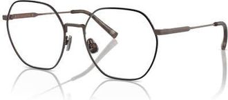 Brunello Cucinelli 55mm Irregular optical glasses in Brown at Nordstrom