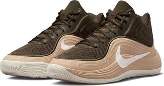 Nike Precision 8 Mid Mens Basketball Shoes Dark Hazel/Sail/Linen/Sail : 11.5 D - Medium, Textile