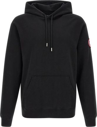 Canada Goose Hoodies & sweatvesten, Heren, Zwart, M, Katoen, Loon Hoodie