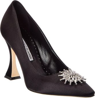 Manolo Blahnik Ronconanu 105 Satin Pump
