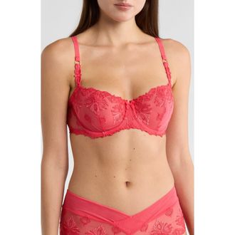 Chantelle Champs-&Eacute;lys&eacute;es Underwire Demi Bra in Sweet Velvet at Nordstrom, Size 32C