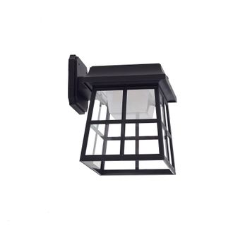 Lindby L&aacute;mpara Solar Exterior latarka En Negro De Pl&aacute;stico - Lindby