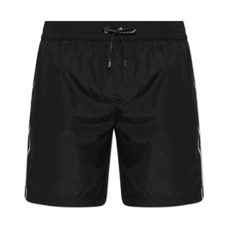 Dolce & Gabbana Badmode, Heren, Zwart, XL, Zwemshorts