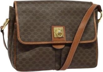 Celine Pre-owned Leather celine-bags - Dames - Vintage Schoudertas - Bruin - ONE Size - Leer - Vintage