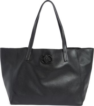 Kurt Geiger Large Chelsea Slouch Leather Tote in Black at Nordstrom