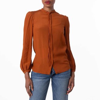 Bally Long Sleeve Viscose Blouse