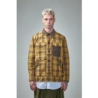 Junya Watanabe Mens Plaid-Patterned Jacket