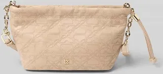 HUGO BOSS Handtasche mit Label-Applikation Modell Chris 2.0 in Taupe, Größe 1