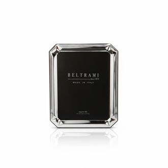 BELTRAMI Portafoto ottagonale foto 13x18 cm Beltrami con argento Miro Silver