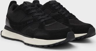 Boss Orange by Hugo Boss Jonah Runn Mens Trainers - Black - Size UK 10
