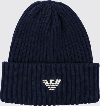 Emporio Armani Cappello Emporio Armani in misto cotone a coste