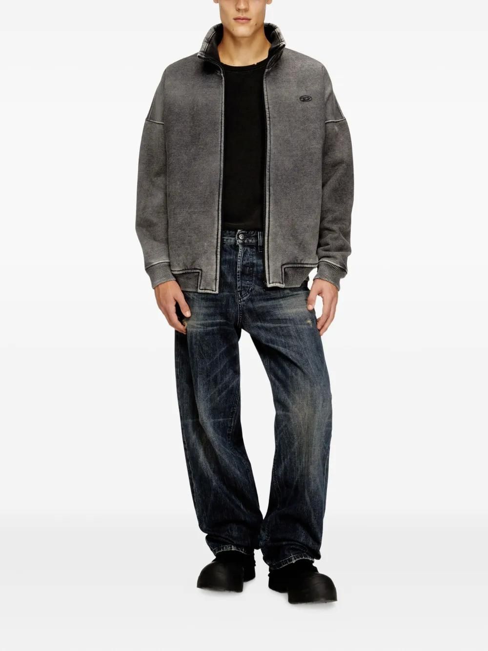 Diesel J-Squad-Treat hooded zip jacket - Marrone da 395,00 € - su 