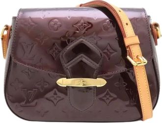 Louis Vuitton Pre-owned Vintage Vernis Schoudertas - Dames - Vintage Schoudertas - Paars - ONE Size - Leer - Vintage