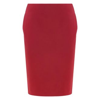 Saint Laurent Dames, Rokken, Rood, Maat: S Satijn