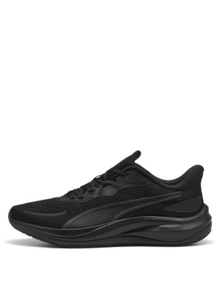 Puma Unisex Skyrocket LITE 2 Road Running Shoe, Black-Matte Silver, 5 UK
