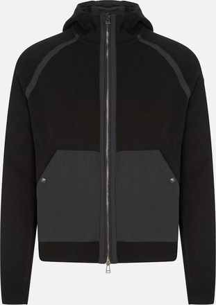 Belstaff Mens VIEW HOODED TOP - Black - Size: 38