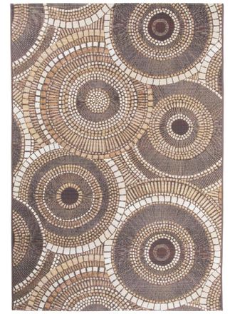 benuta Alfombra de exterior & interior marr&oacute;n 200x285