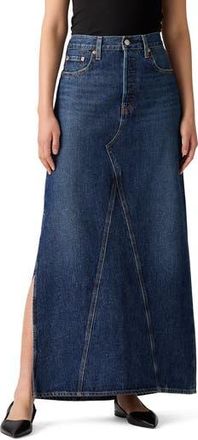 Levi's Iconic Denim Maxi Skirt in Always Usually at Nordstrom Rack, Size 27
