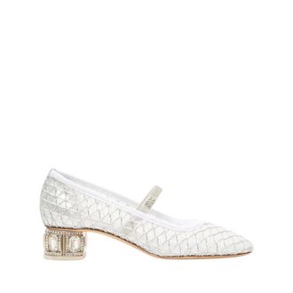 Casadei Pumps, female, Gray, Size: 10 1/2 US Belle Epoque Pump