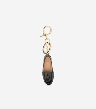 Cole Haan Womens Lana Lux Loafer Key Charm - Black