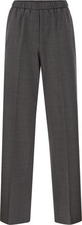 PESERICO Pantal&oacute;n Peserico De Lana Stretch Con Cinturilla El&aacute;stica