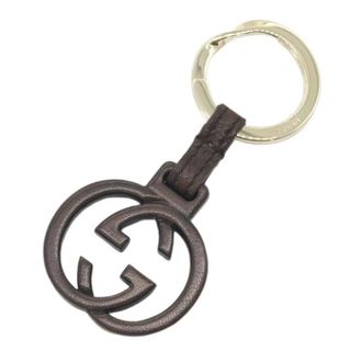 Gucci Vintage, unisex, Bruin, ONE Size, Leer, Pre-owned Keyring