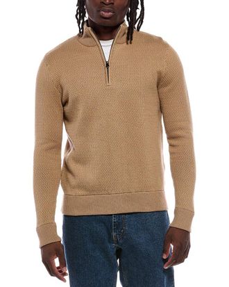 Robert Graham Walton 1/4-Zip Wool & Silk-Blend Pullover