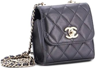 Chanel Trendy CC Clutch with Chain Quilted Lambskin Small crossbody bag - Zwart