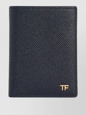 Tom Ford leather folding cardholder