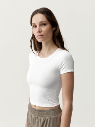 Born Living Yoga Shirt Aldina Off White