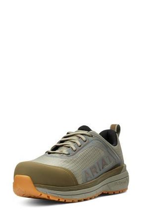 Ariat Outpace Shift Work Shoe in Green at Nordstrom Rack, Size 8.5