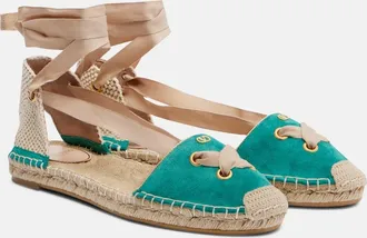 Valentino Garavani Resort suede espadrilles