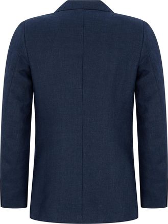 Ermenegildo Zegna Mens Blazer Cotton Jersey Blue Suit & Dinner Jackets