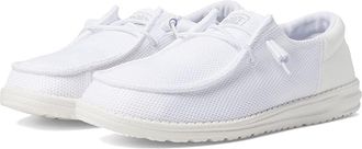 Hey Dude Wendy Funk Mono Womens Shoes White : 10 M, Synthetic/Textile