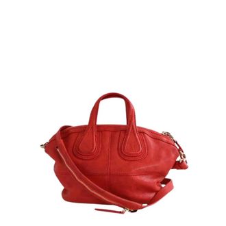 Givenchy Pre-owned Shoulder Bag - Dames - Pre-owned - Rood - Maat: ONE Size Leer