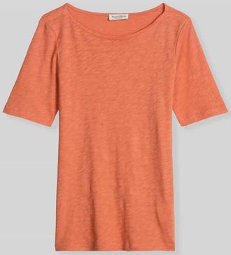 Marc O'Polo Regular Fit T-Shirt aus reiner Baumwolle in Orange, Gr&ouml;&szlig;e XL