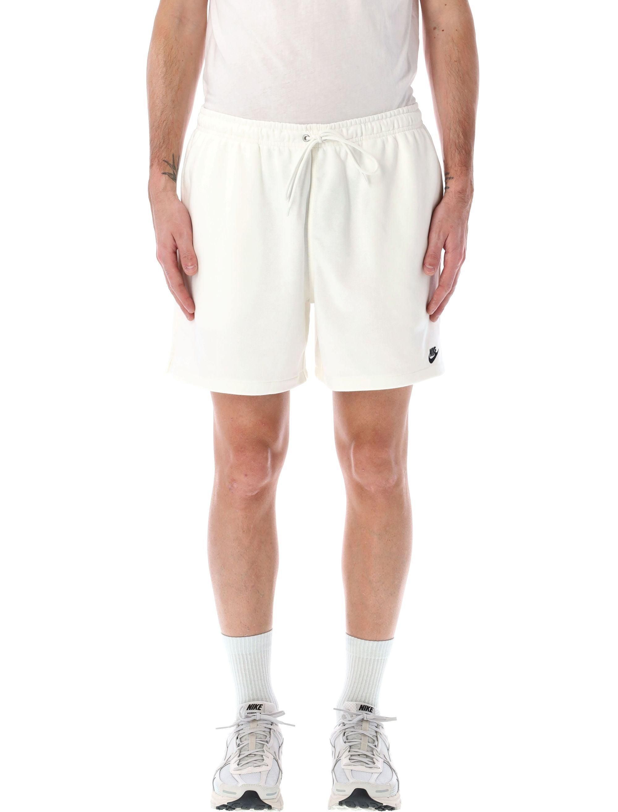 Casual Shorts Short Nike Homme Blanc Short Pour Homme Club Alumni