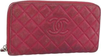 Chanel Pre-owned Vintage Long Wallet - - Pre-owned - Donna - Rosa - ONE SIZE