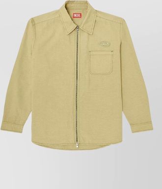 Diesel zip shirt jacket