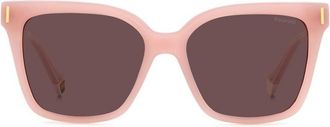 Polaroid Violet Square Ladies Sunglasses PLD 6192/S 35J 54