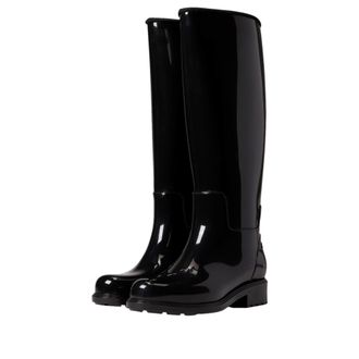 Melissa Fullness Rain Boots Black 32382-1003 Womens